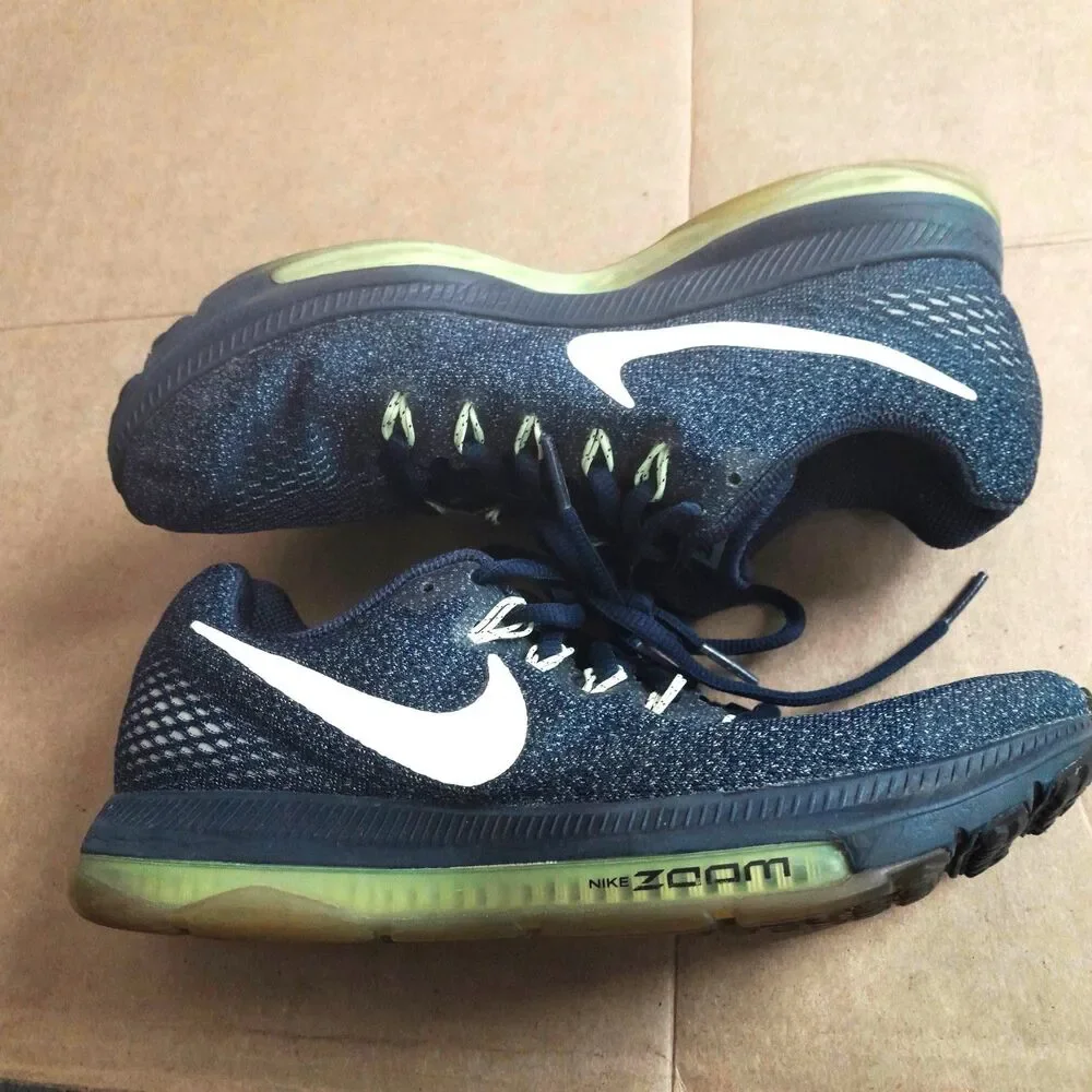 Nike Zoom All Out Women’s Size 8 Shoes 878671-401 Blue Athletic Running Sneakers